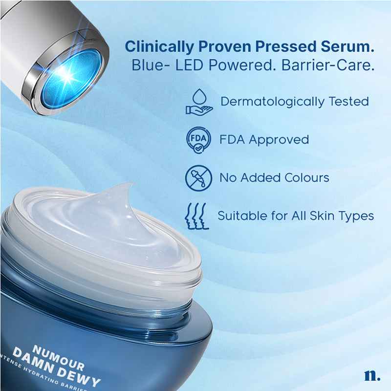 Numour Damn Dewy 30g | Intense Hydration Serum | Blue Light Therapy