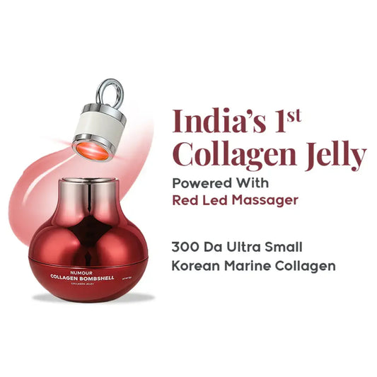 Collagen Bombshell Smart Duo | Red LED Smart Jar + Refill