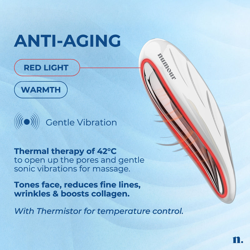 Numour G.O.A.T Smart GuaSha | Hot & Cold Massage | Skin Lifting Device | 1N