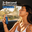 SPF 50+ PA++++ Sunscreen Spray | Numour Dewy Mist & Go 50 ml | In-Vivo Tested Sunscreen for Face & Body | SPF 70 Protection