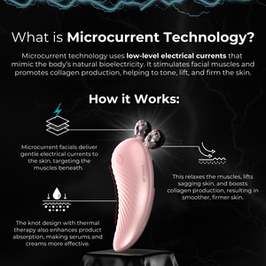 Numour SPARK Microcurrent Facial Toning Device | EMS & RF Technology with Thermo Therapy | Lift, Sculpt & Rejuvenate Skin