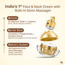 Numour Lift & Plump - Advanced Multipeptide Face & Neck Cream With Sonic Massager