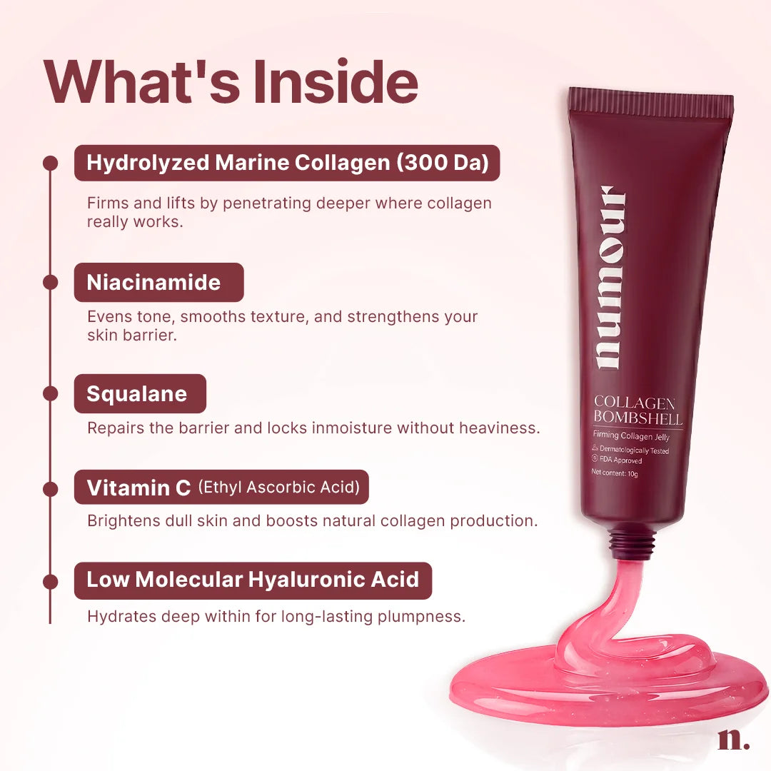Travel Pack 10g| Numour Collagen Bombshell Firming Jelly