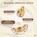 Numour Lift & Plump - Advanced Multipeptide Face & Neck Cream With Sonic Massager