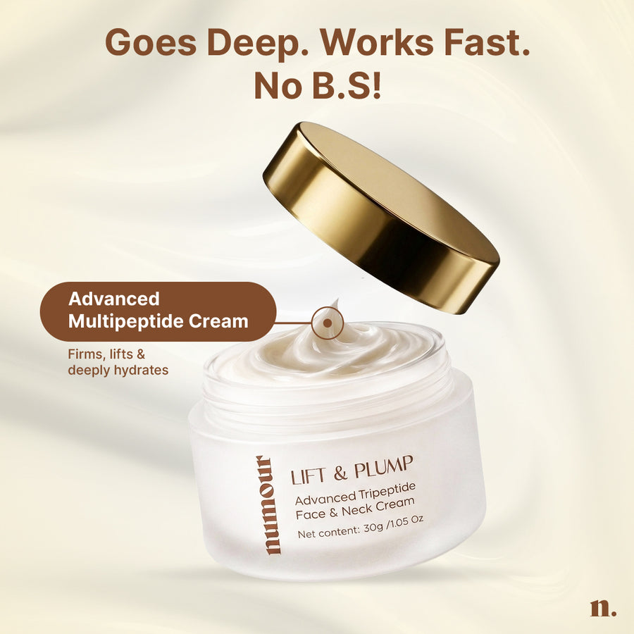 Numour Lift & Plump Face & Neck Cream Combo — Device + Refill