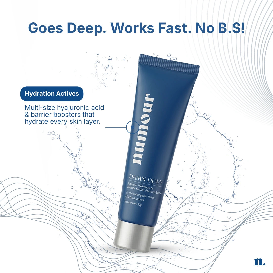 Travel Pack 10g| Numour Damn Dewy Intense Hydration & Barrier Repair Pressed Serum