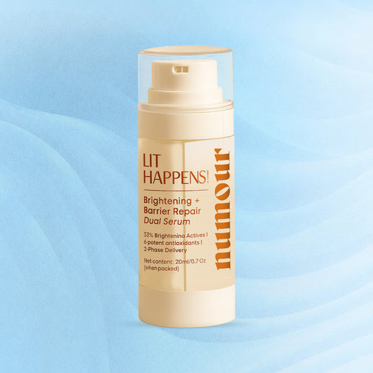 Numour Lit Happens | 20ml | Dual Brightening Serum with Vitamin C + Niacinamide + Tranexamic Acid |