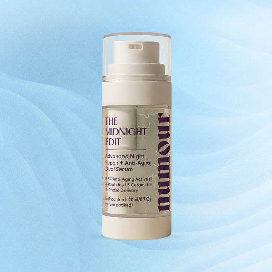 Numour The Midnight Edit | 20ml | Dual Anti-Aging Night Serum with Retinol + Peptides