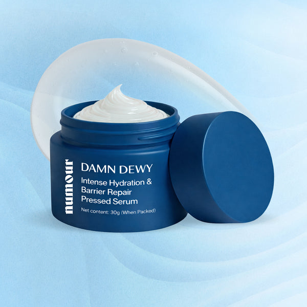 Numour Damn Dewy 30g | Intense Hydration & Barrier Repair Pressed Serum || Without Blue LED