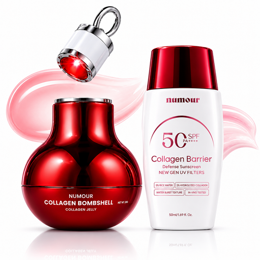 Numour Collagen Red LED + SPF 50 Combo