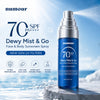 Numour Dewy Mist & Go 50 ml | In-Vivo Tested Sunscreen Spray SPF 50+ PA++++ for Face & Body | SPF 70 Protection